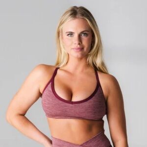 Vitality Daydream V Bra - Berry